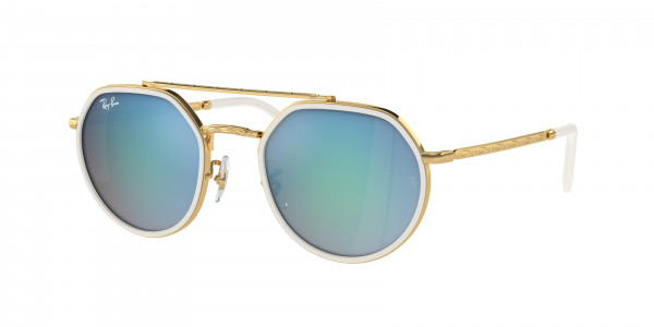 Ray-Ban RB3765 Sunglasses, 919631 LEGEND GOLD GREEN (GOLD)