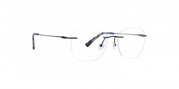 Totally Rimless TR Generate 356 Eyeglasses, Navy