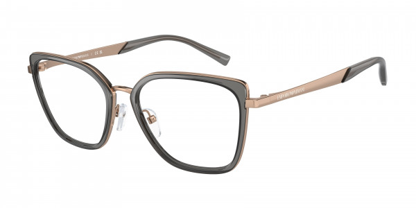 Emporio Armani EA1152 Eyeglasses, 3361 SHINY ROSE GOLD/GREY (GOLD)