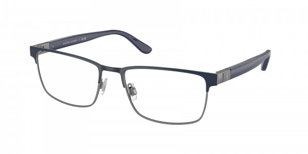 Polo PH1222 Eyeglasses, 9273 SEMISHINY GUNMETAL (GREY)