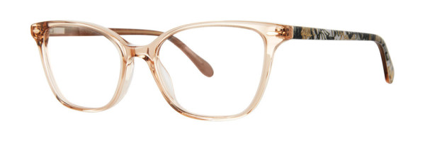 Lilly Pulitzer Braunwyn Eyeglasses, Gold Crystal