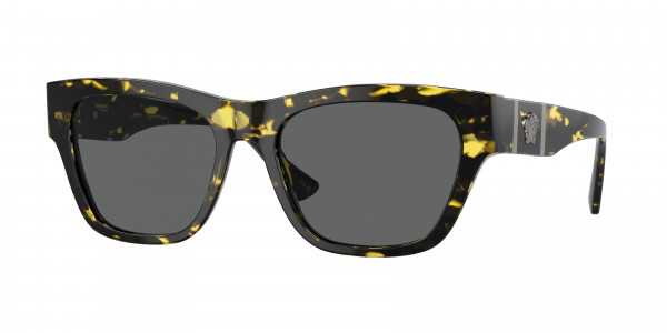 Versace VE4457 Sunglasses, 314/87 WHITE DARK GREY (WHITE)