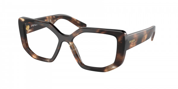 Prada PR A04VF Eyeglasses, 07R1O1 HAVANA CARAMEL (BROWN)