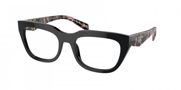 Prada PR A06V Eyeglasses, 13P1O1 BLACK