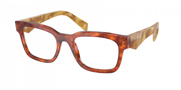 Prada PR A10VF Eyeglasses, 11P1O1 HAVANA COGNAC (BROWN)