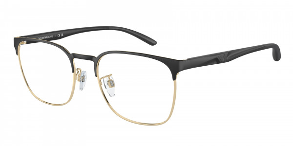 Emporio Armani EA1135D Eyeglasses, 3001 MATTE BLACK (BLACK)
