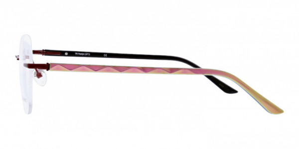 Totally Rimless TR Raelyn 371 Eyeglasses, Crimson