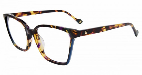 Yalea VYA134V Eyeglasses, HAVANA/VIOLET (0WTA)