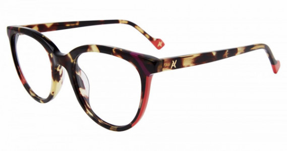 Yalea VYA133V Eyeglasses, HAVANA/SOYA (05AW)