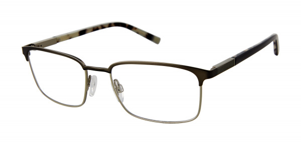 Geoffrey Beene G481 Eyeglasses, Gunmetal (GUN)