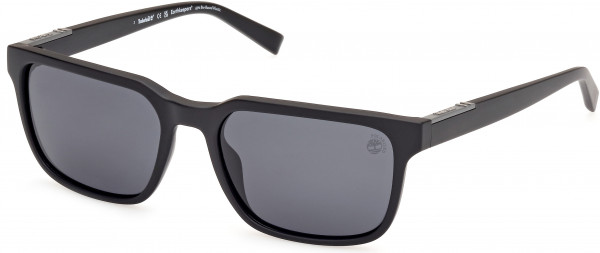 Timberland TB00008 Sunglasses, 02D - Matte Black / Matte Black