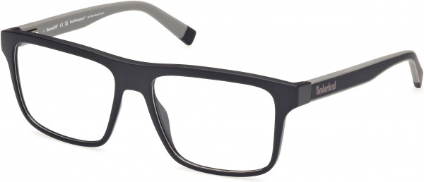 Timberland TB50008 Eyeglasses, 002 - Matte Black / Matte Black