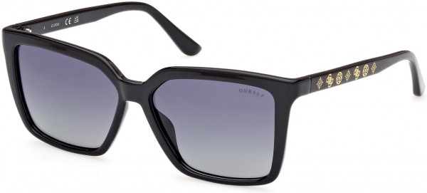 Guess GU00099 Sunglasses, 25F - Shiny Ivory / Shiny Ivory