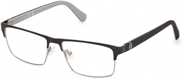 Guess GU50131 Eyeglasses, 005 - Matte Black / Matte Black