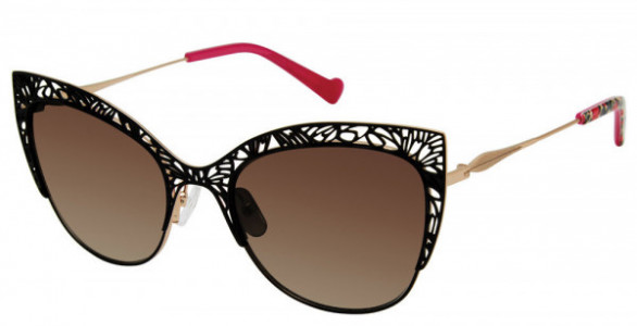 Betsey Johnson BET TRENDSETTER Sunglasses, black