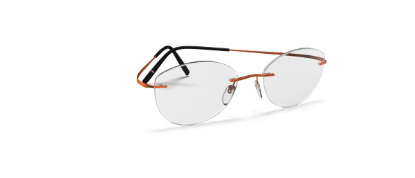 Silhouette Titan Minimal Art Stellar  5599 HY Eyeglasses, 2540 Lava Orange
