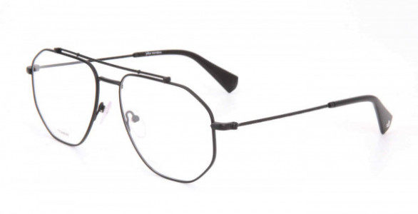 John Varvatos VJV195 Eyeglasses, BLACK (0BLA)