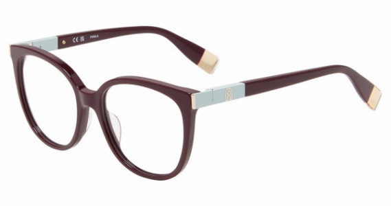 Furla VFU720 Eyeglasses, BORDEAUX (01CK)