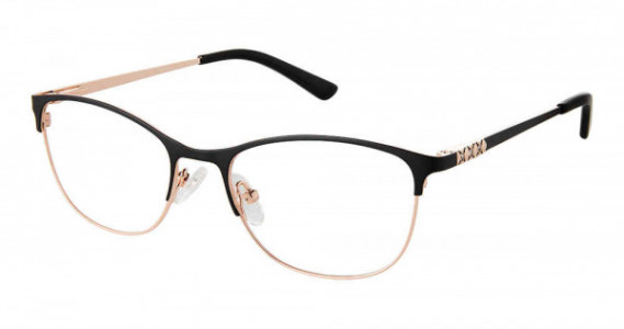 SuperFlex SF-1166T Eyeglasses, M200-BLACK ROSE GOLD