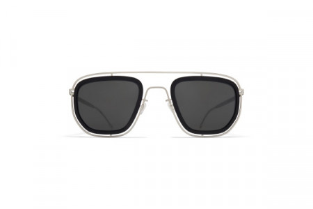 Mykita Mylon FERLO Sunglasses, MH22 Pitch Black/Shiny Silver