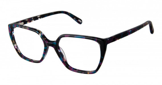 KLiiK Denmark K-756 Eyeglasses, S400-BLACK CONFETTI