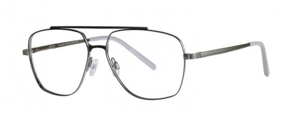 EcoVue EV1467 Eyeglasses, C1 BLK/GUN