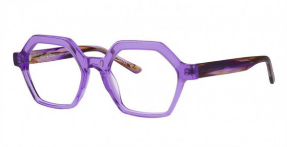 Glacee GL6965 Eyeglasses, C1 CRYSTAL PURPLE