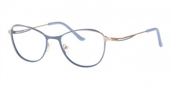 Grace G8103 Eyeglasses, C1 MT BLK/SHINY GOLD
