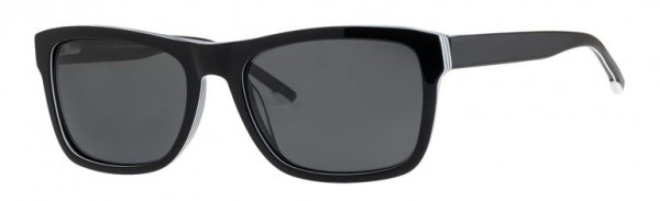 One Sun SUN 281 Sunglasses, C1 BLACK/WHITE