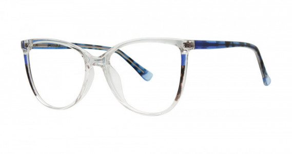 Modern Optical GLEAMING Eyeglasses, Crystal/Tortoise