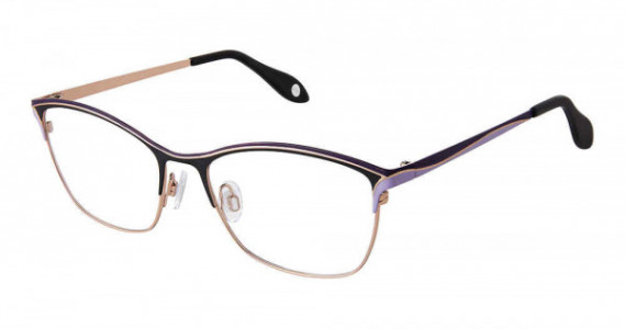 Fysh UK F-3731 Eyeglasses, M200-BLACK PUR LAV