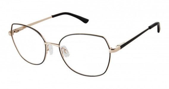 SuperFlex SF-646 Eyeglasses, S200-BLACK GOLD