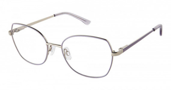 SuperFlex SF-646 Eyeglasses, S203-MAUVE SILVER