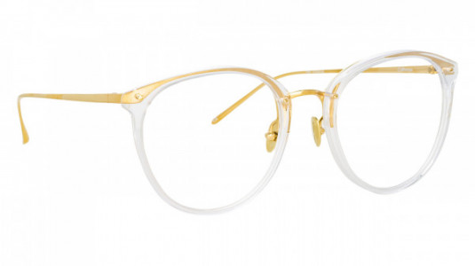 Linda Farrow LFL251 CALTHORPE Eyeglasses, (077) CLEAR/LIGHT GOLD