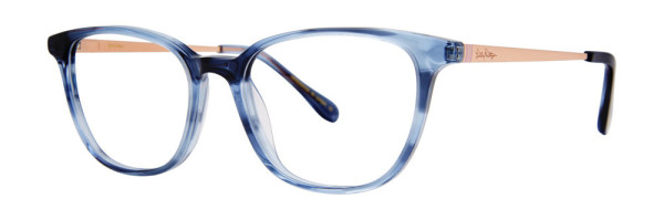 Lilly Pulitzer Dalton Eyeglasses, Boca Blue