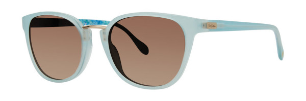 Lilly Pulitzer Napoli Sunglasses, Aqua