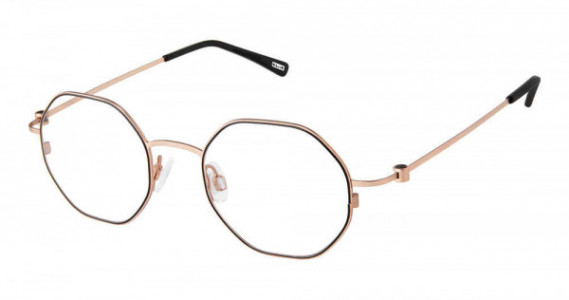 KLiiK Denmark K-764 Eyeglasses, M200-BLACK ROSE GOLD