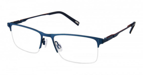 KLiiK Denmark K-759 Eyeglasses, M201-DARK BLUE RED