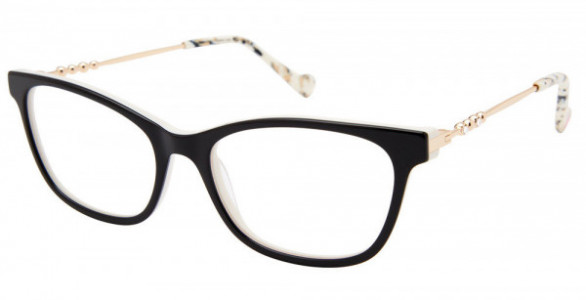 Betsey Johnson BET CLASSY LADY Eyeglasses, black