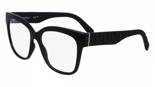 Ferragamo SF2956EN Eyeglasses, (001) BLACK
