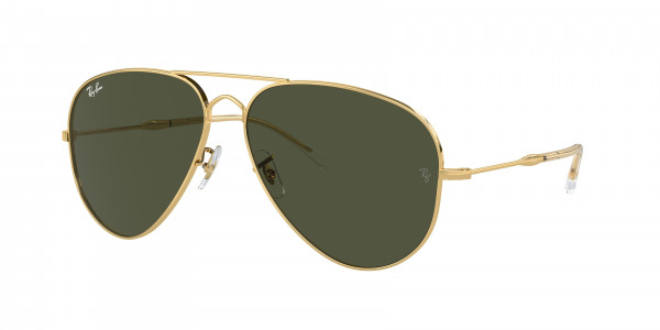 Ray-Ban RB3825 OLD AVIATOR Sunglasses, 001/31 OLD AVIATOR ARISTA GREEN (GOLD)