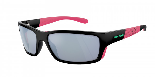 Arnette AN4336 FRAMBUESA Sunglasses, 27531U FRAMBUESA BLACK/FUXIA MATTE/SH (BLACK)