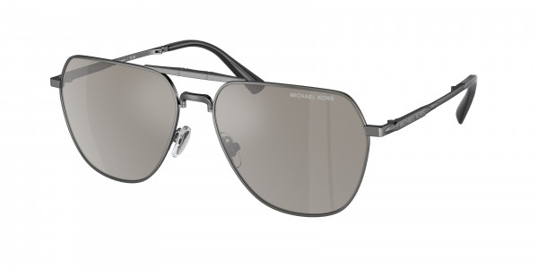 Michael Kors MK1156 KESWICK Sunglasses, 10026G KESWICK SHINY GUNMETAL SILVER (GREY)