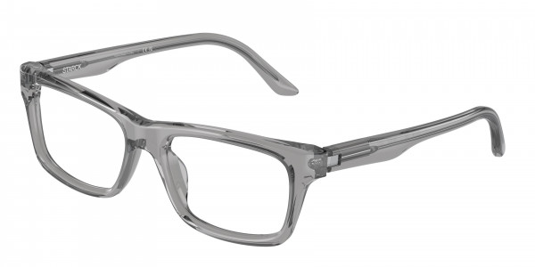 Starck Eyes SH3091 Eyeglasses, 0002 TRANSPARENT GREY (GREY)