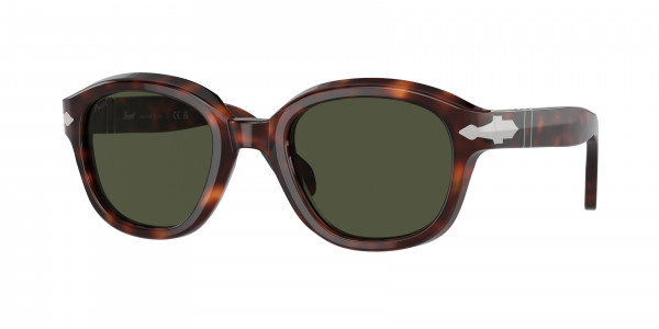 Persol PO0060S Sunglasses, 24/31 HAVANA GREEN (TORTOISE)