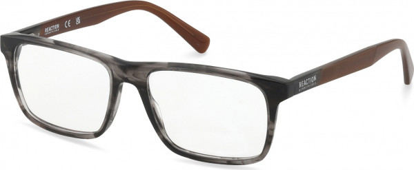 Kenneth Cole Reaction RN50013 Eyeglasses, 047 - Shiny Dark Brown / Shiny Dark Brown