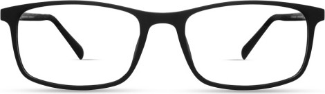 ECO by Modo FENNEL Eyeglasses, BLACK - SUN CLIP