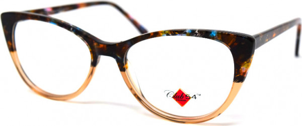 Club 54 Jillann *NEW* Eyeglasses, Peach/Tortoise