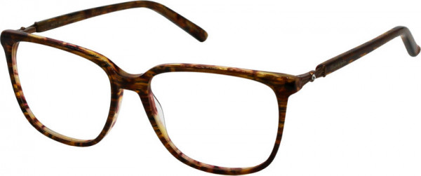 Elizabeth Arden Elizabeth Arden 1238 Eyeglasses, 2-BROWN STRATA