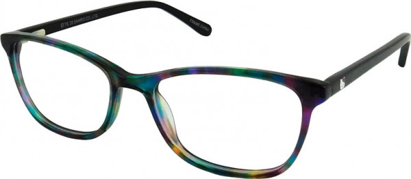 Hello Kitty Hello Kitty 341 Eyeglasses, 3-AQUA